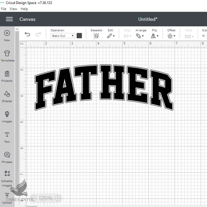 Retro Father Varsity SVG