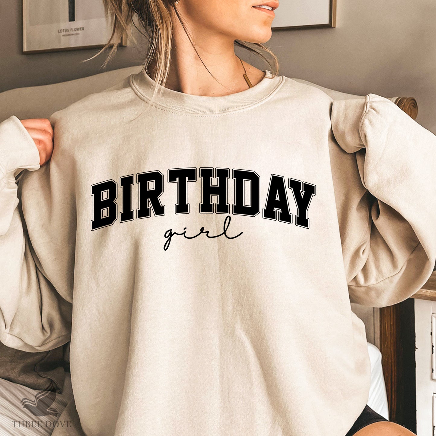 retro birthday girl varsity svg