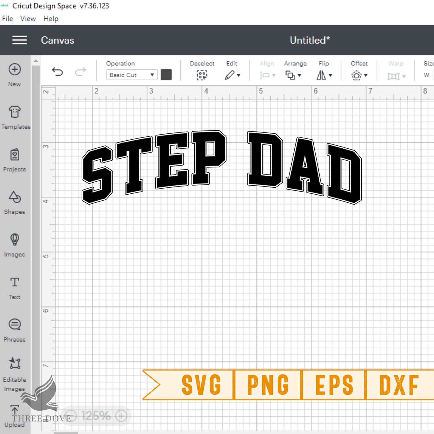 retro step dad varsity svg