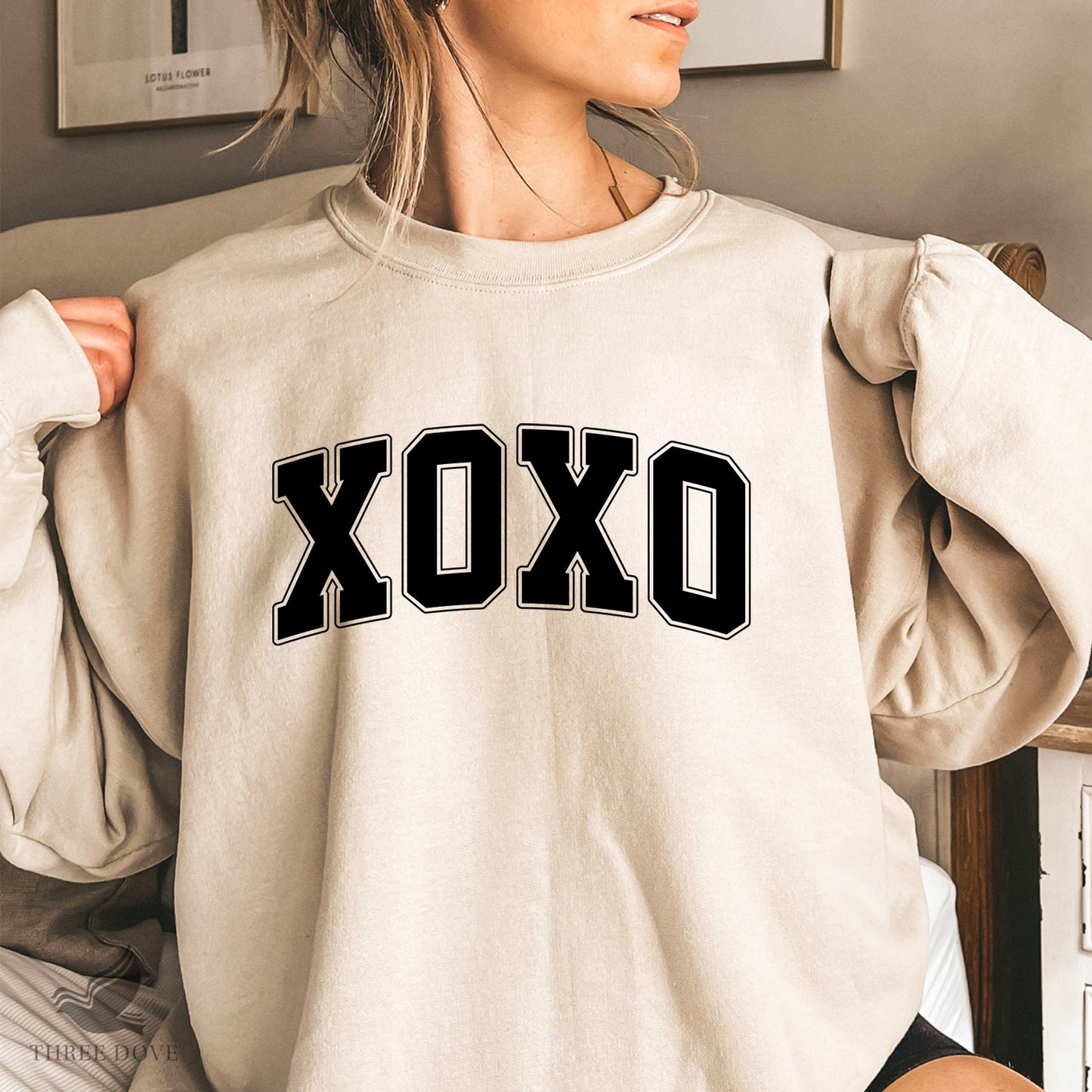 retro xoxo varsity svg