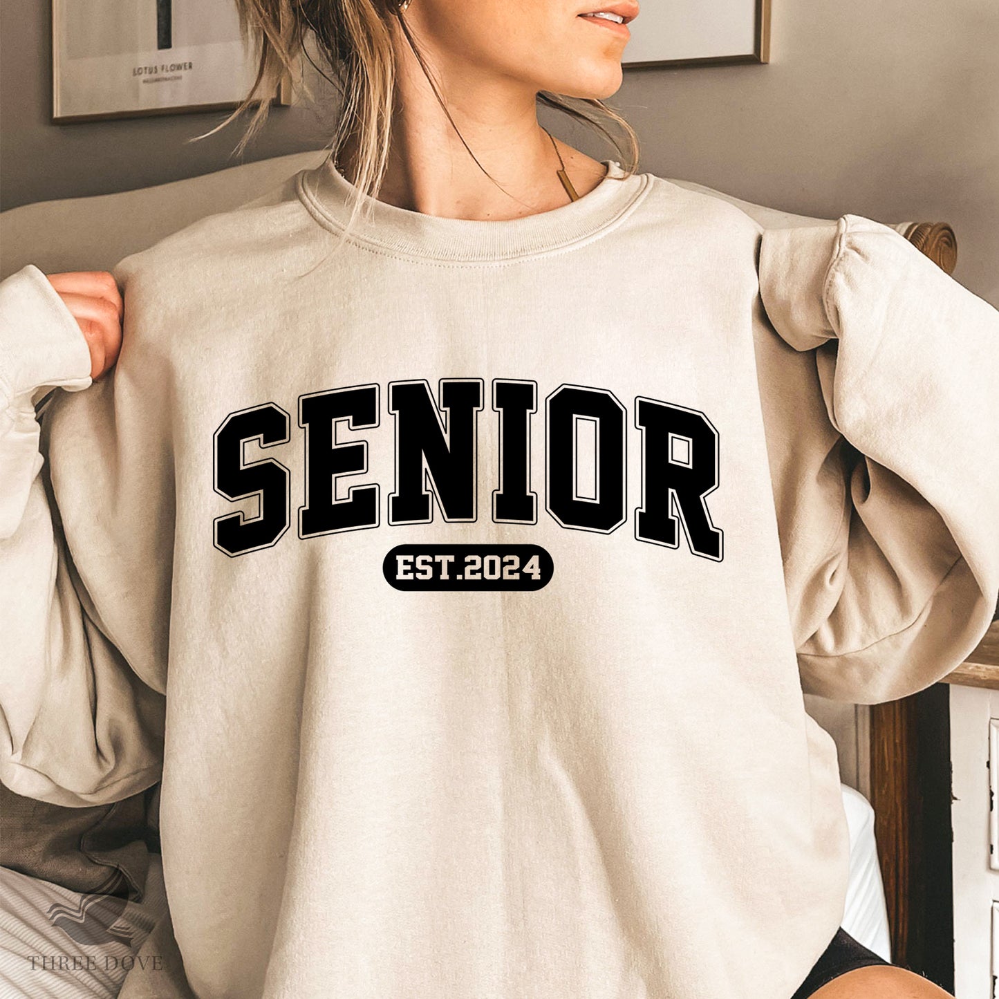 retro senior est.2024 varsity svg