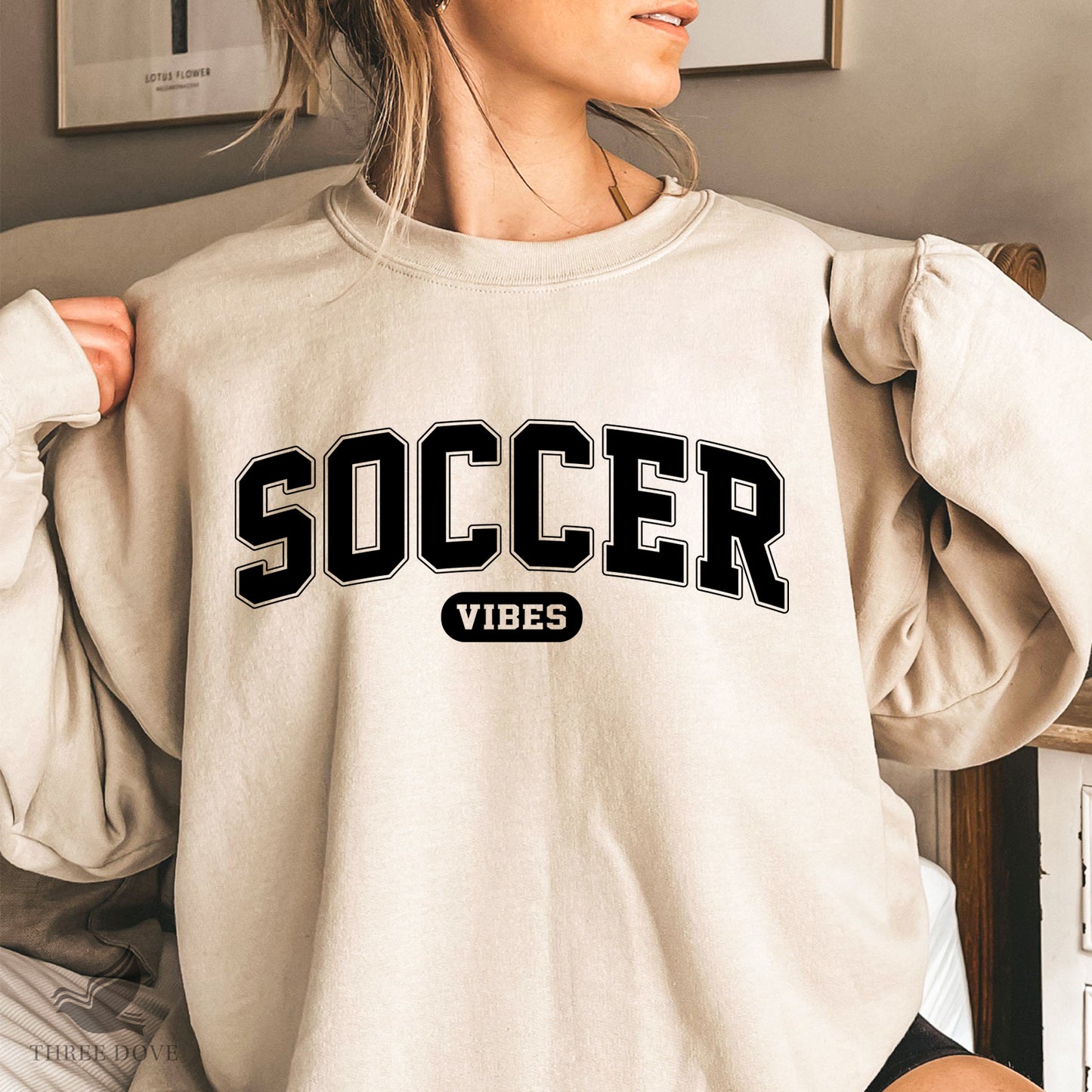 retro soccer vibes varsity svg