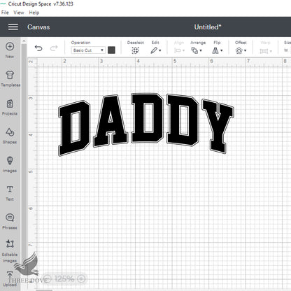 Retro Daddy Varsity SVG