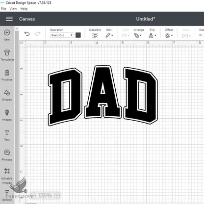 Retro Dad Varsity SVG