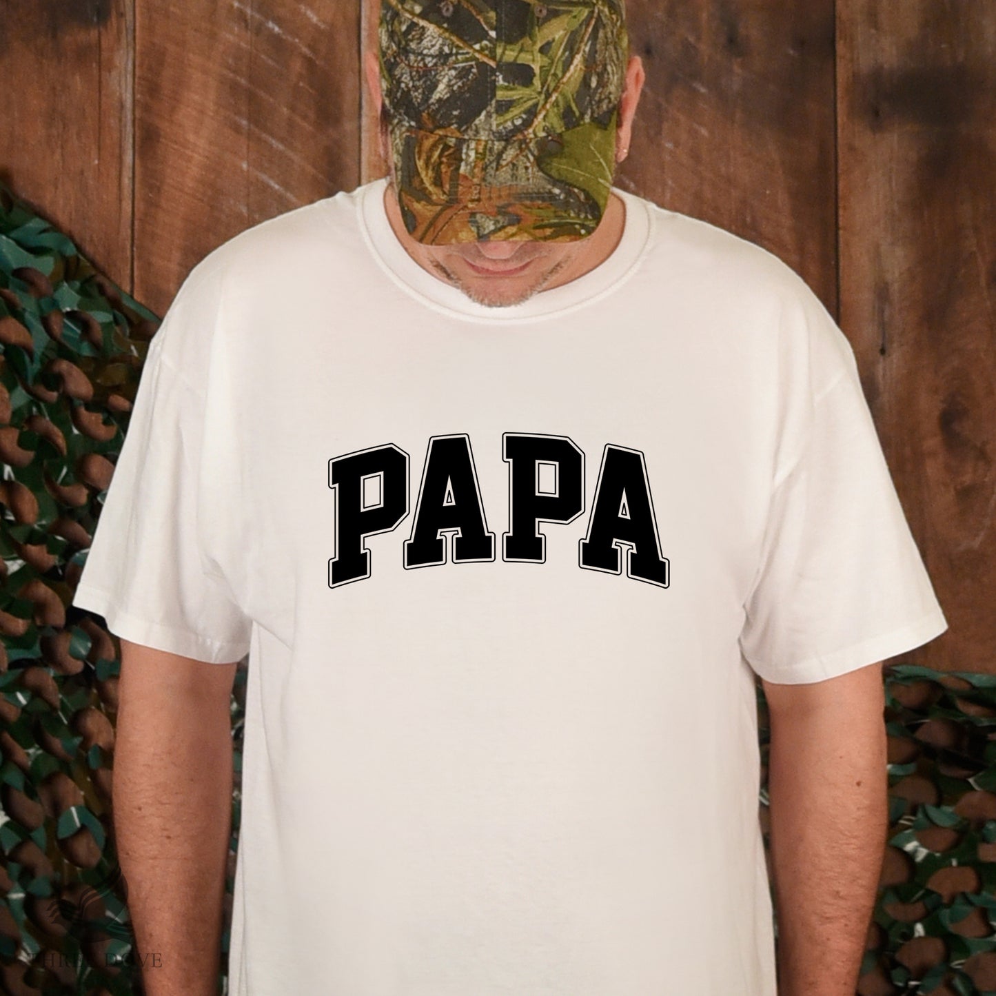 retro papa varsity svg