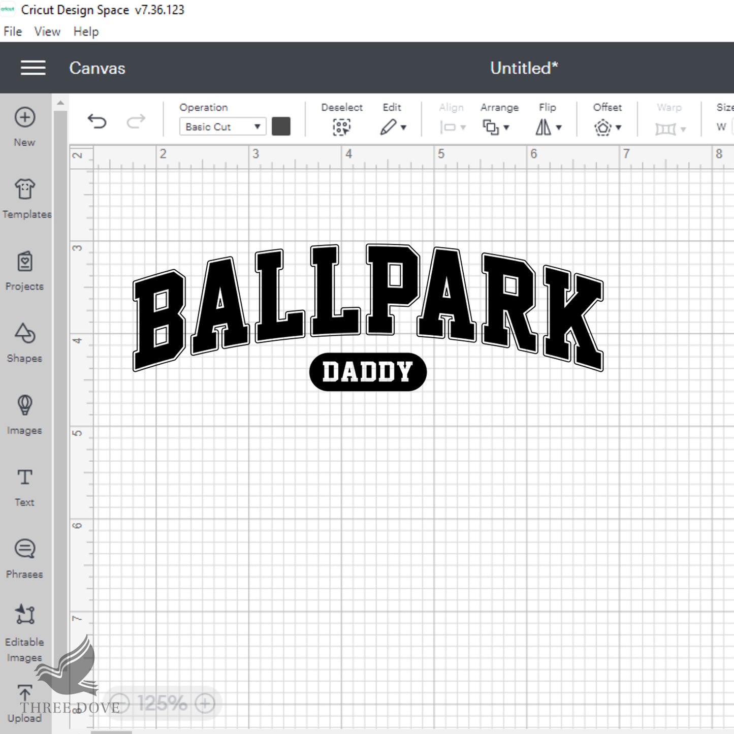 retro ballpark daddy varsity svg