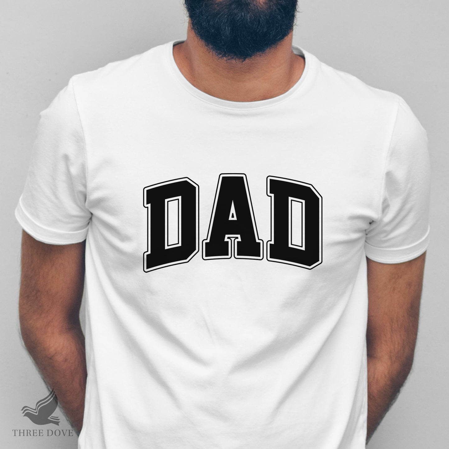 retro dad varsity svg