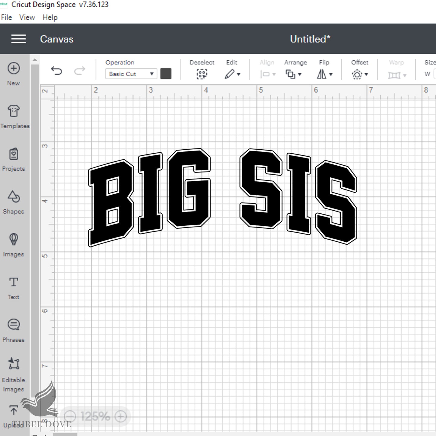 retro big sis varsity svg