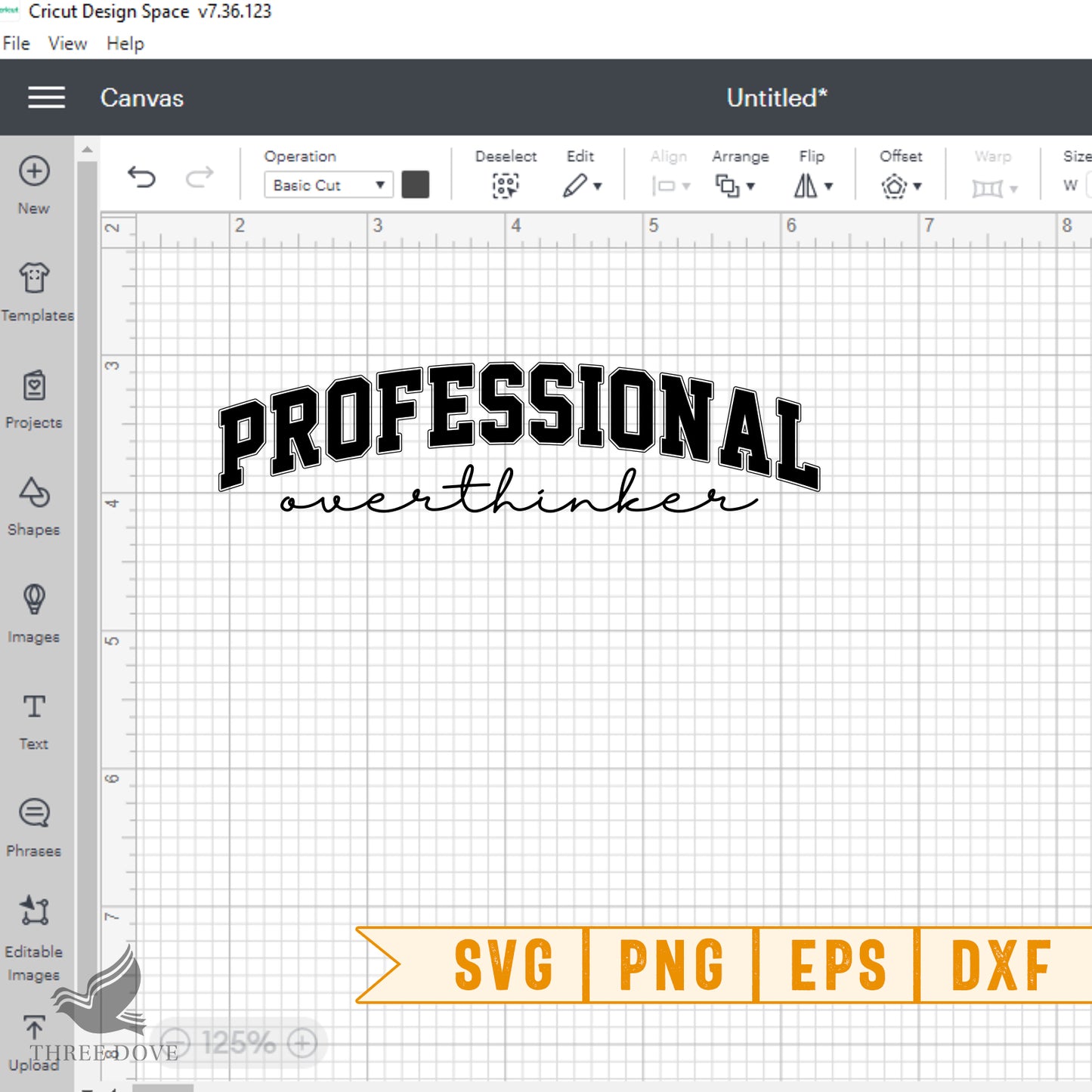 retro professional overthinker varsity svg