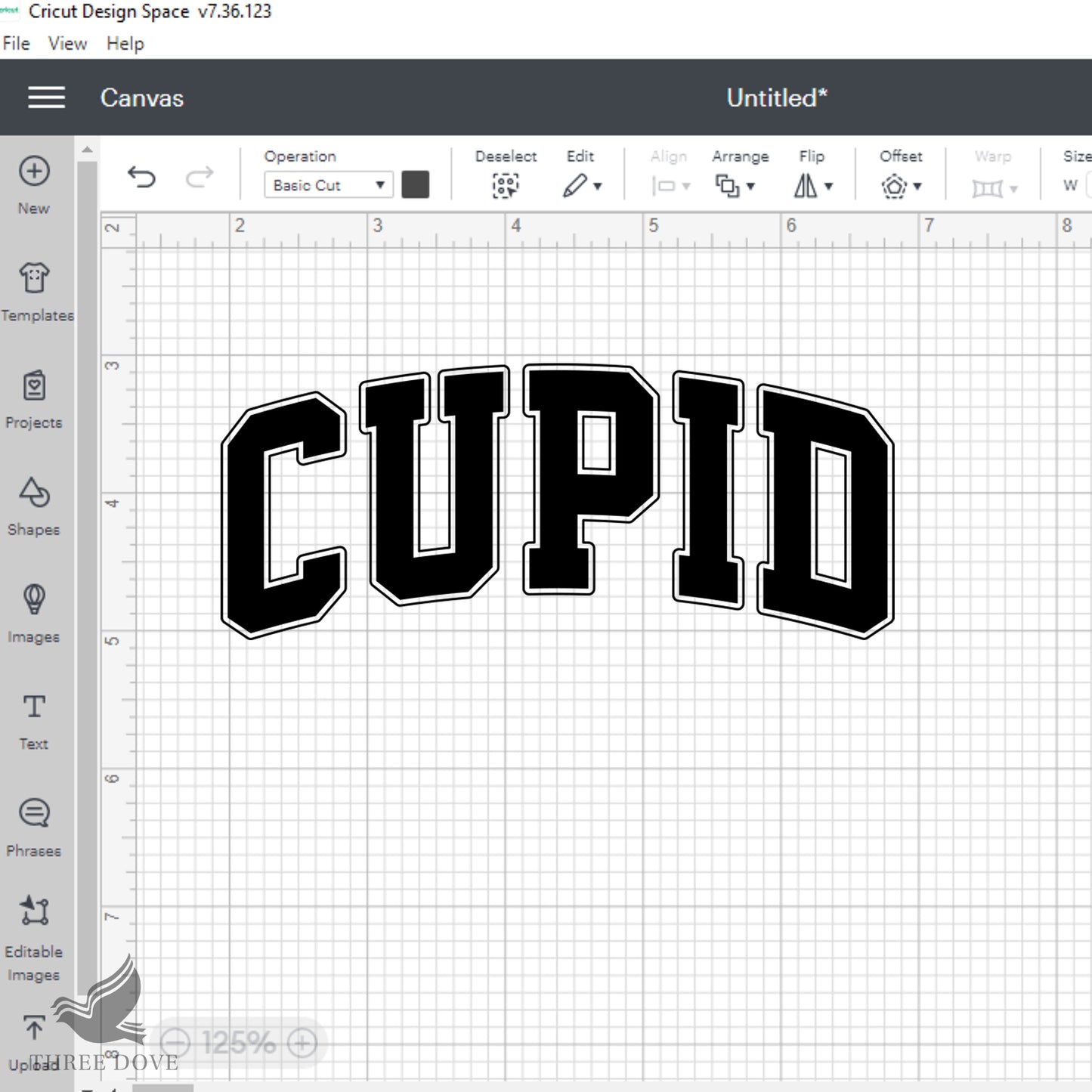 retro cupid varsity svg