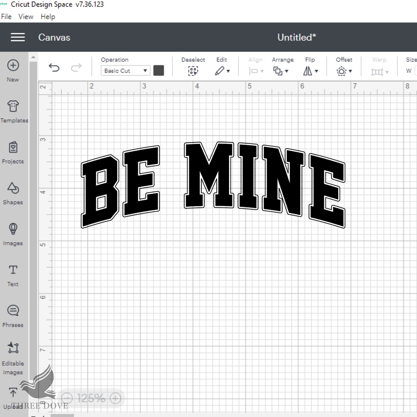 retro be mine varsity svg