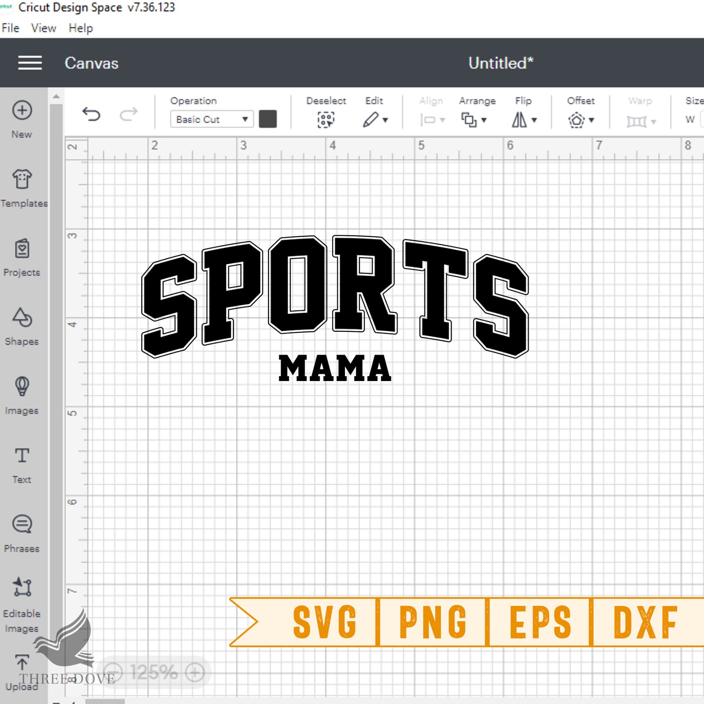 sports mama retro varsity svg