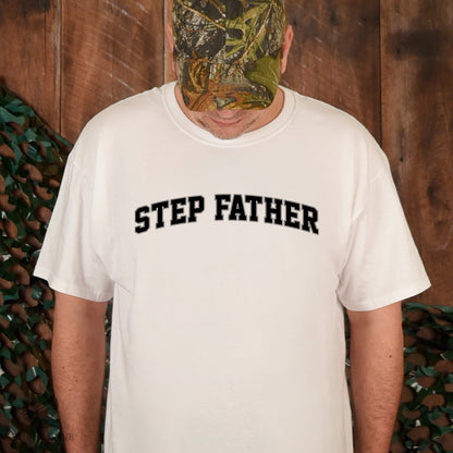 Retro Step Father Varsity SVG