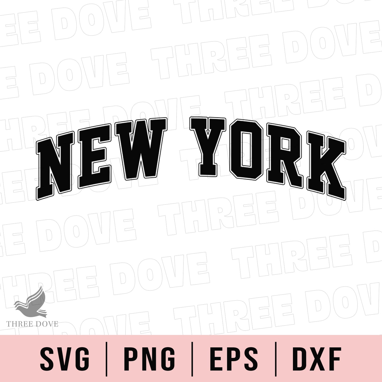 retro new york varsity svg