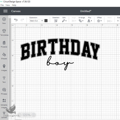 Retro Birthday Boy Varsity SVG