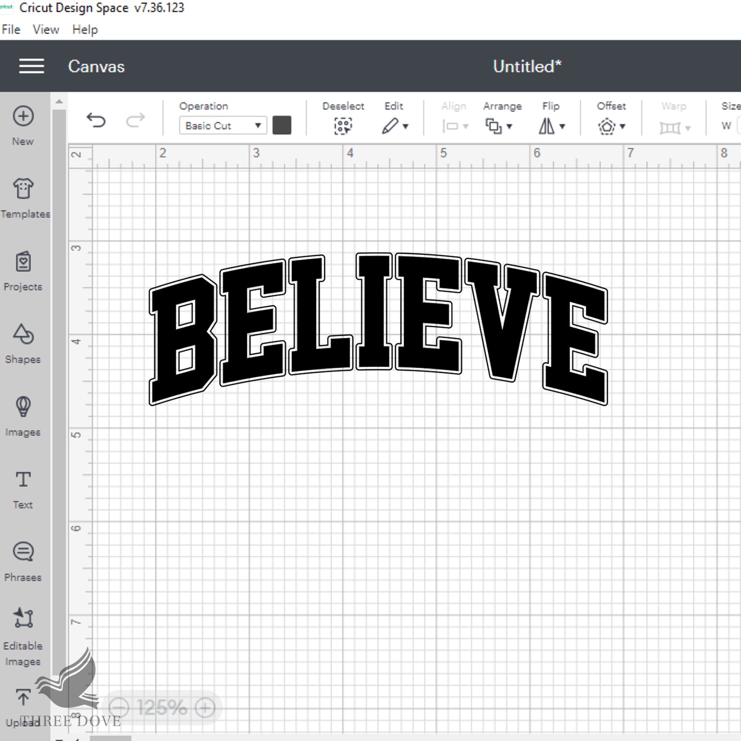 retro believe varsity svg