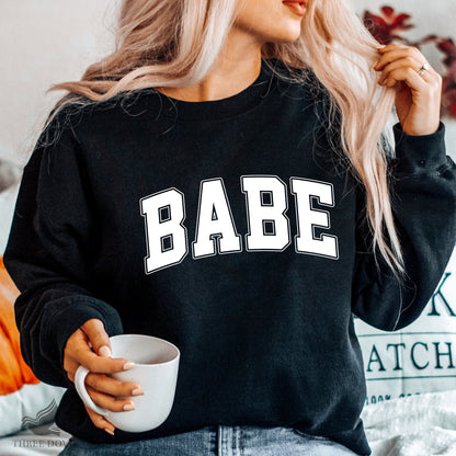 Retro Babe Varsity SVG