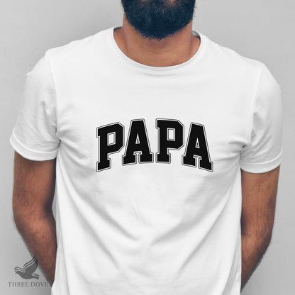 Retro Papa Varsity SVG