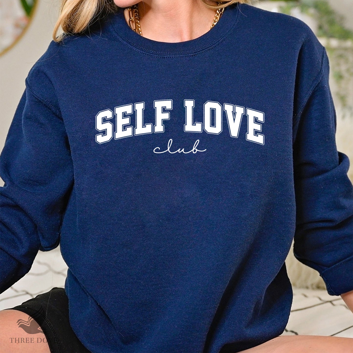 retro self love club varsity svg