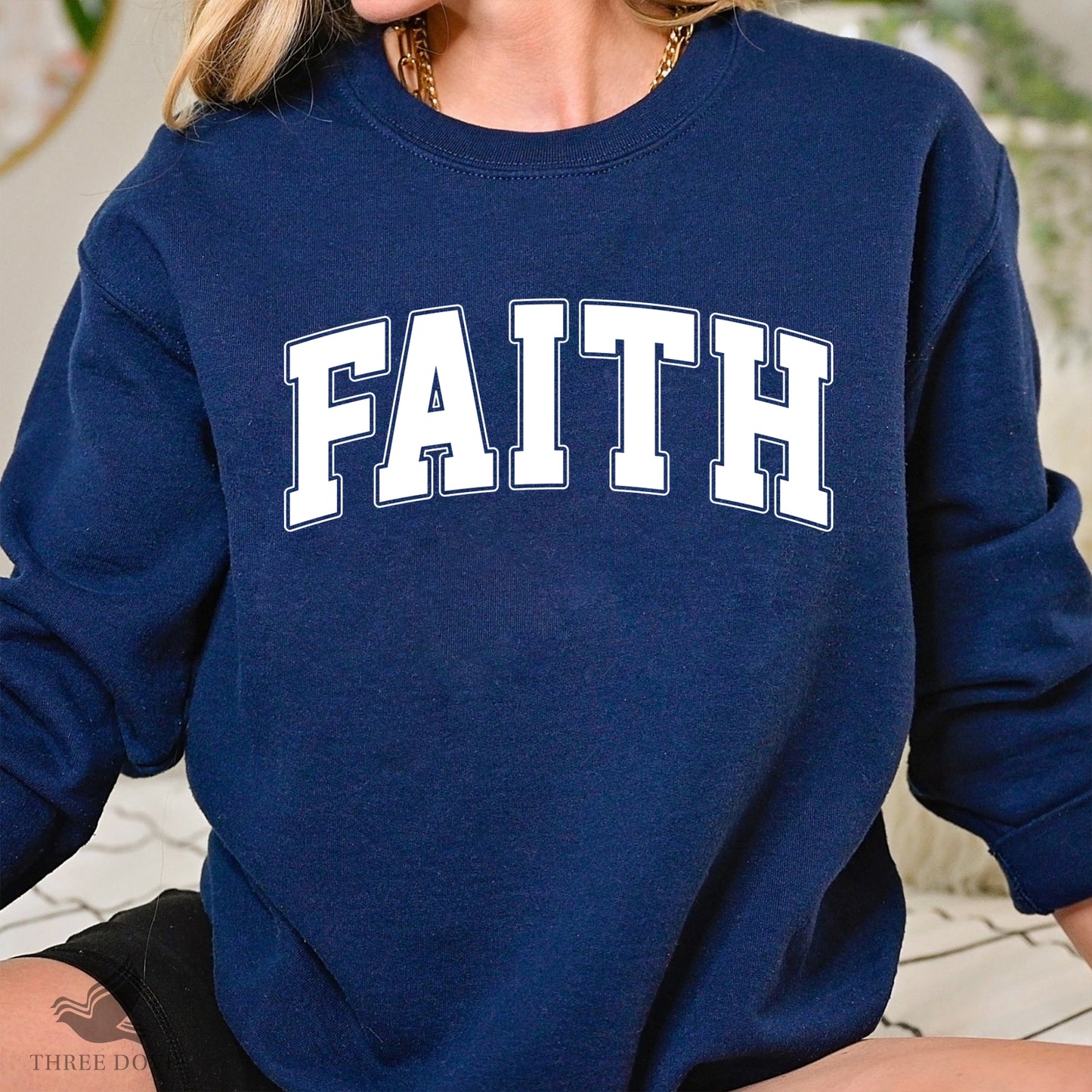 retro faith varsity svg