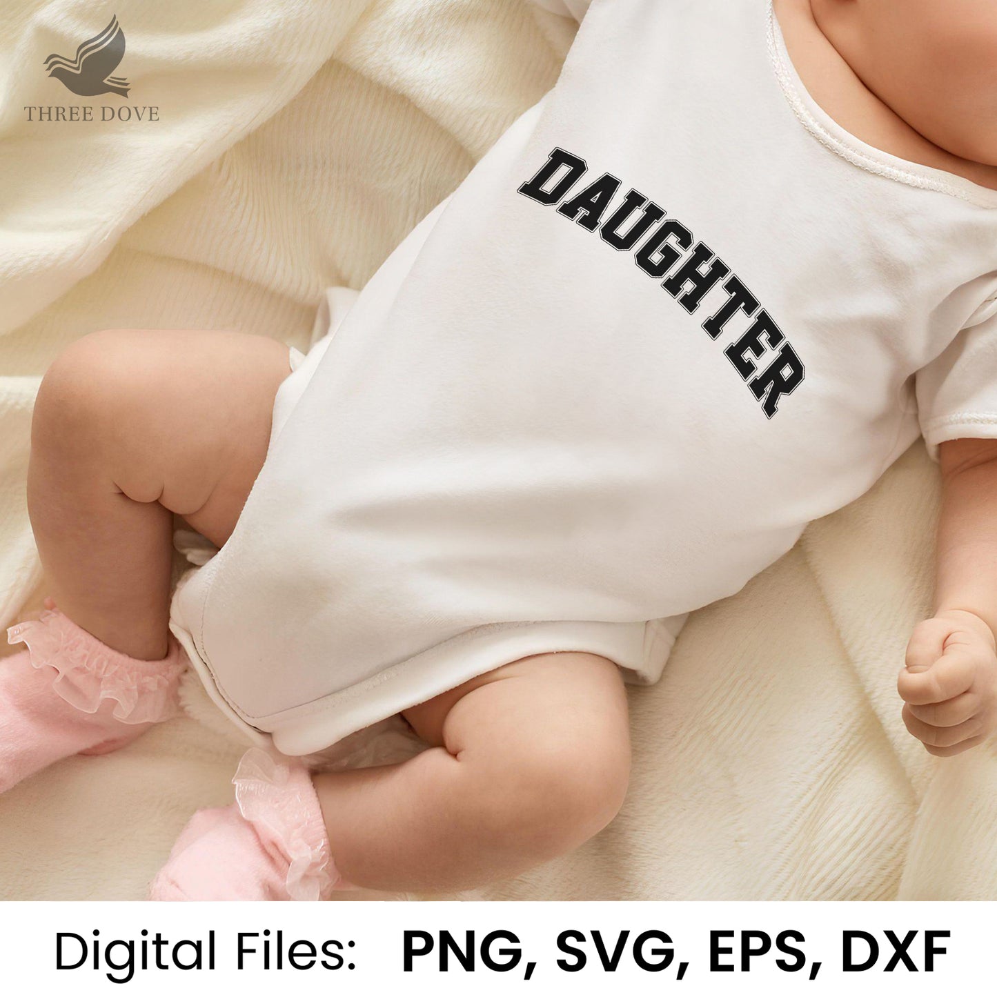 retro daughter varsity svg