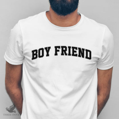 Retro Boy Friend Varsity SVG