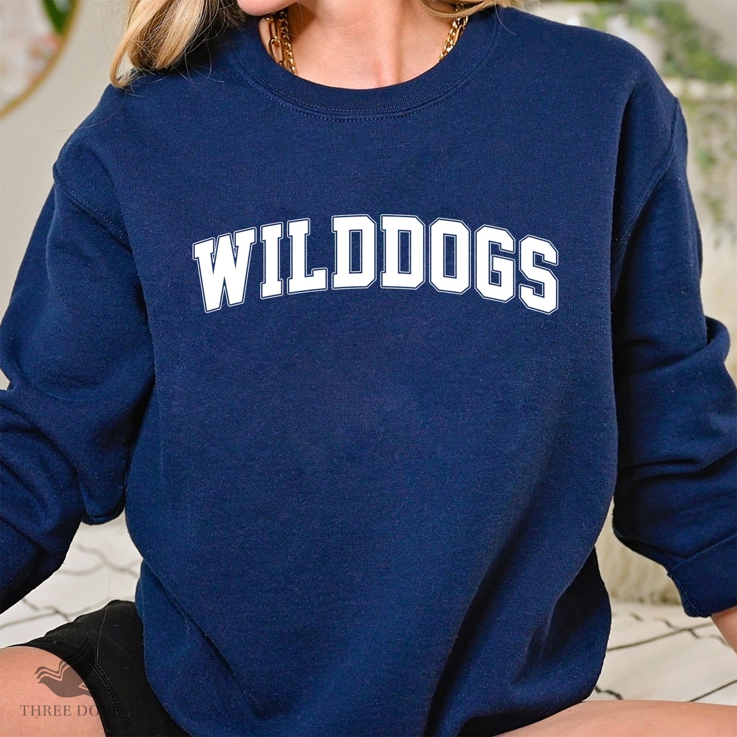 retro wilddogs varsity svg