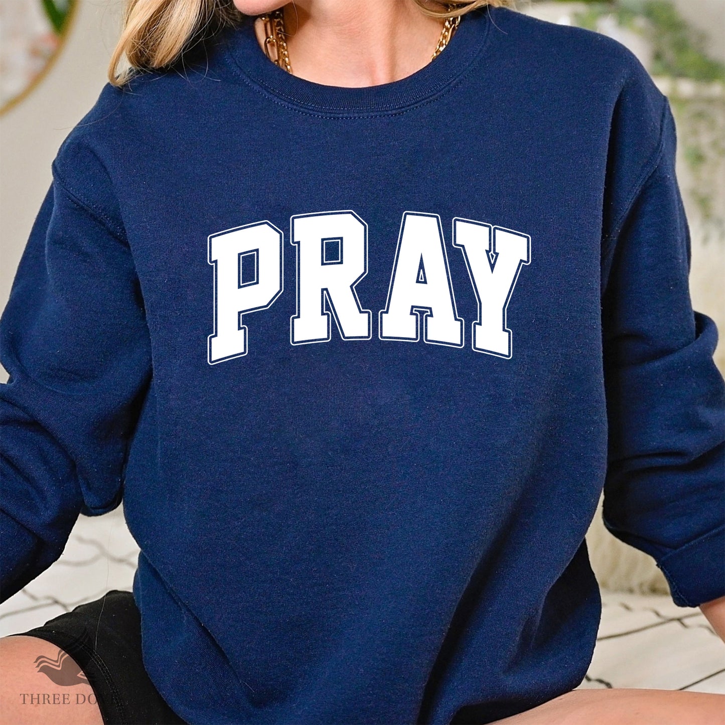 retro pray varsity svg