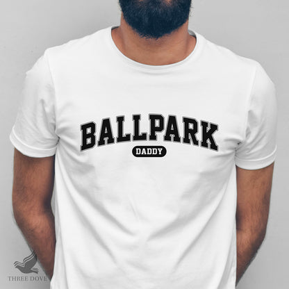 Retro Ballpark Daddy Varsity SVG