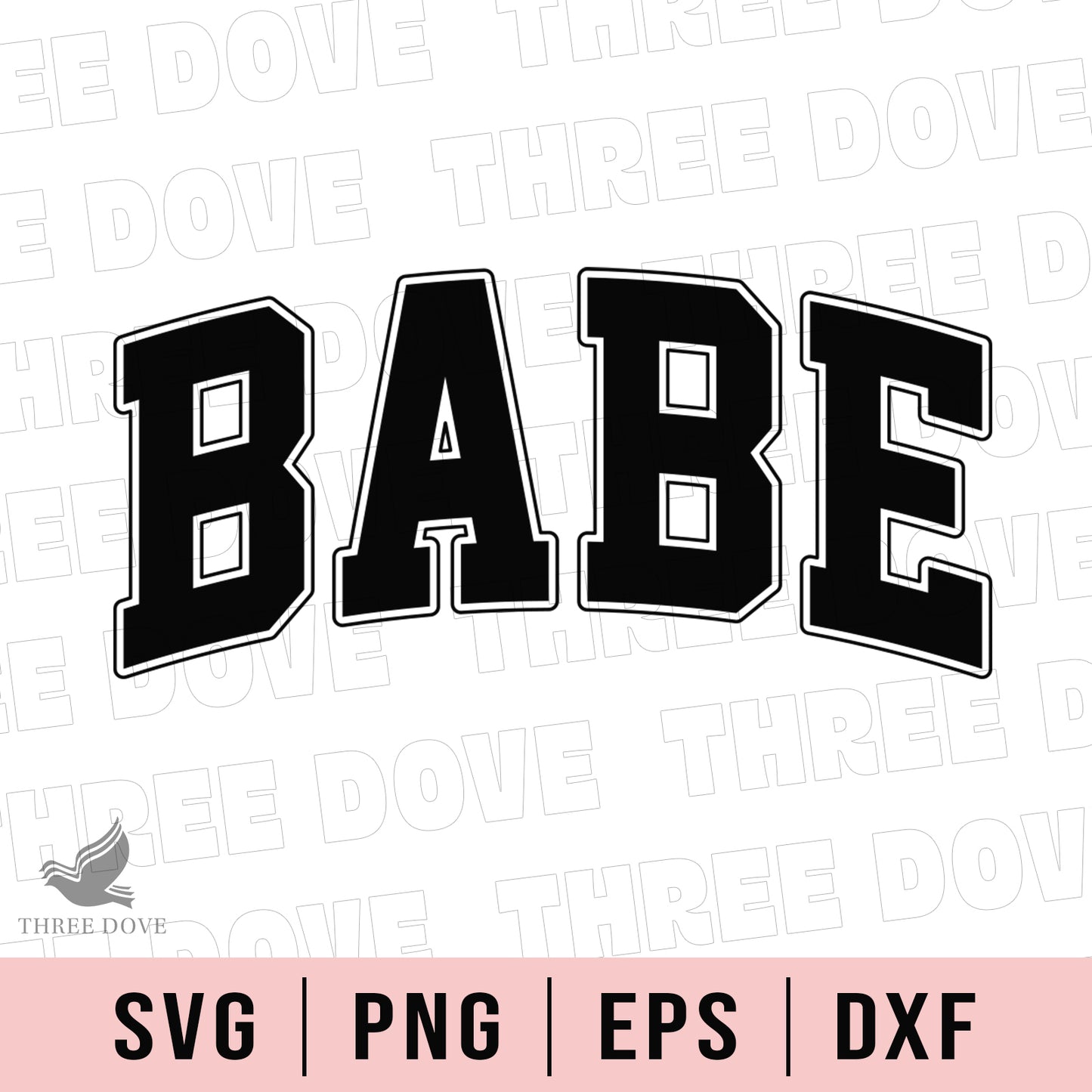 retro babe varsity svg