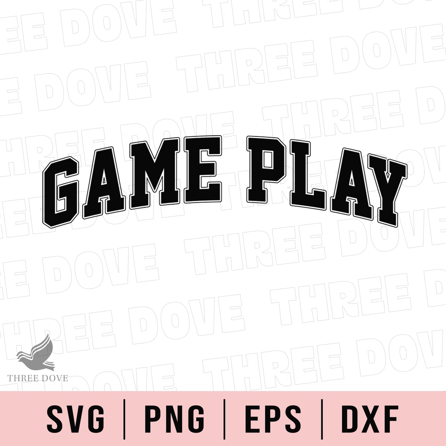 retro game play varsity svg