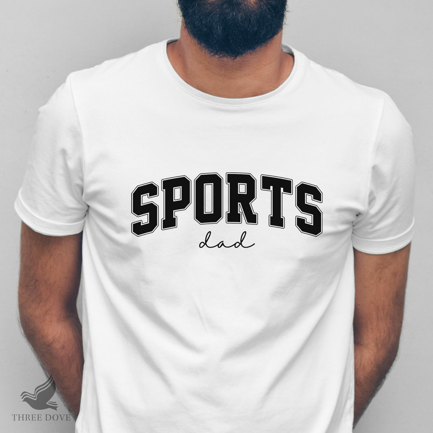 retro sports dad varsity svg