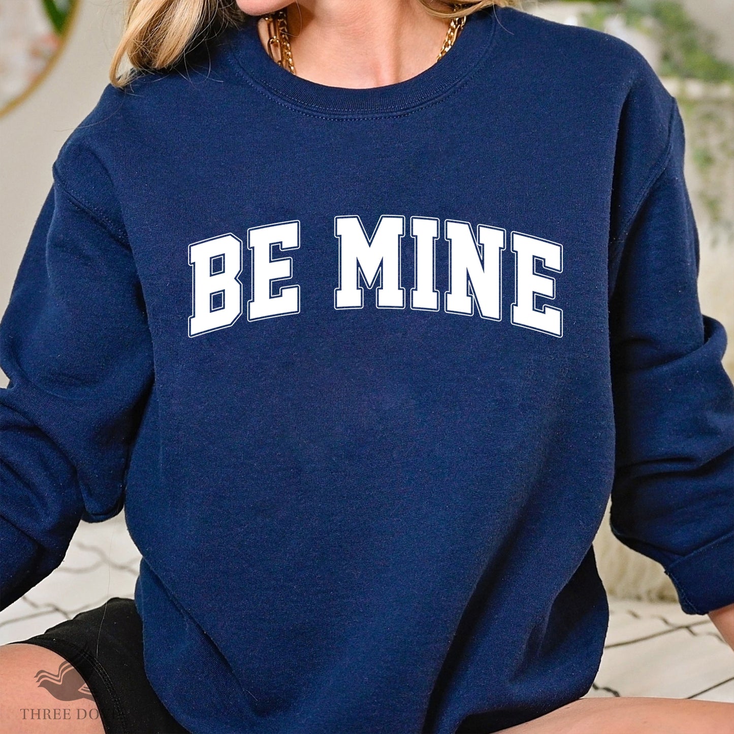 retro be mine varsity svg