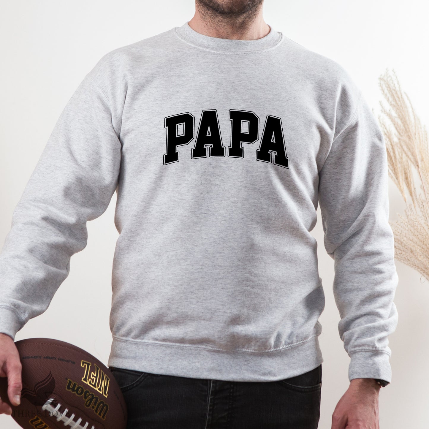 retro papa varsity svg