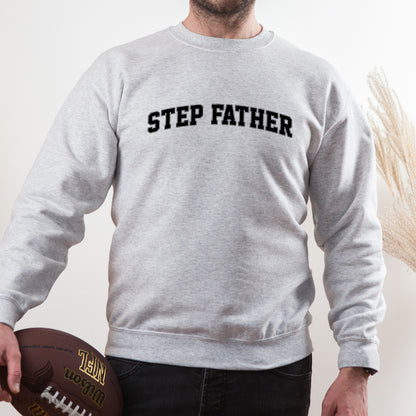 Retro Step Father Varsity SVG