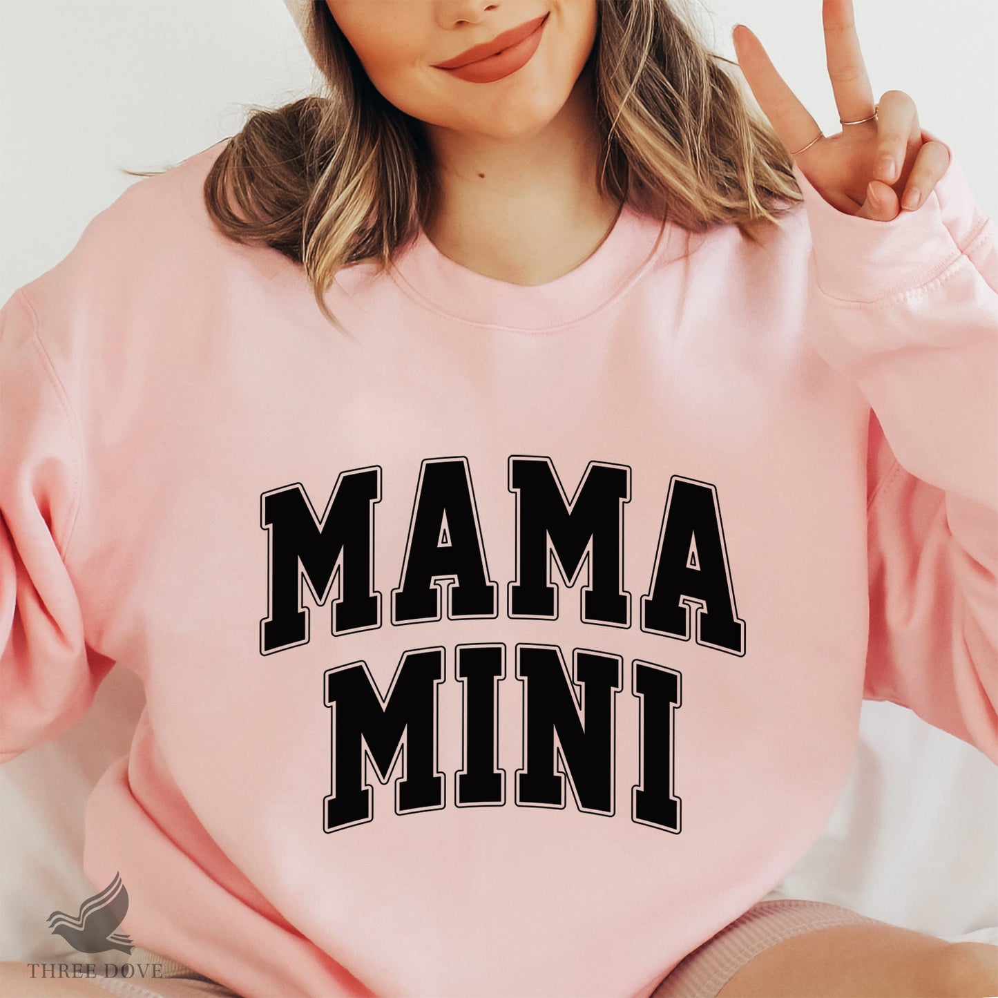 retro mama mini varsity svg