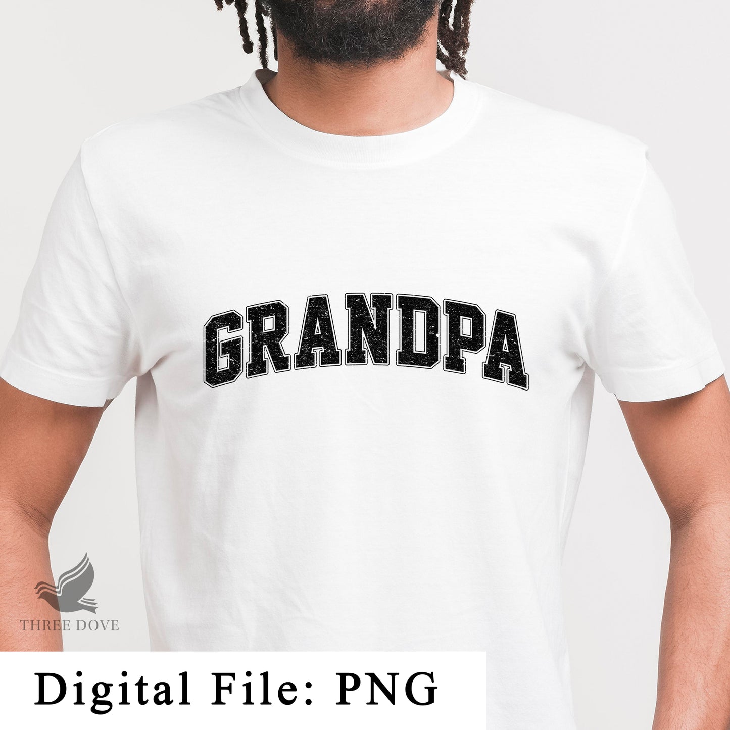 retro grandpa varsity sublimation png