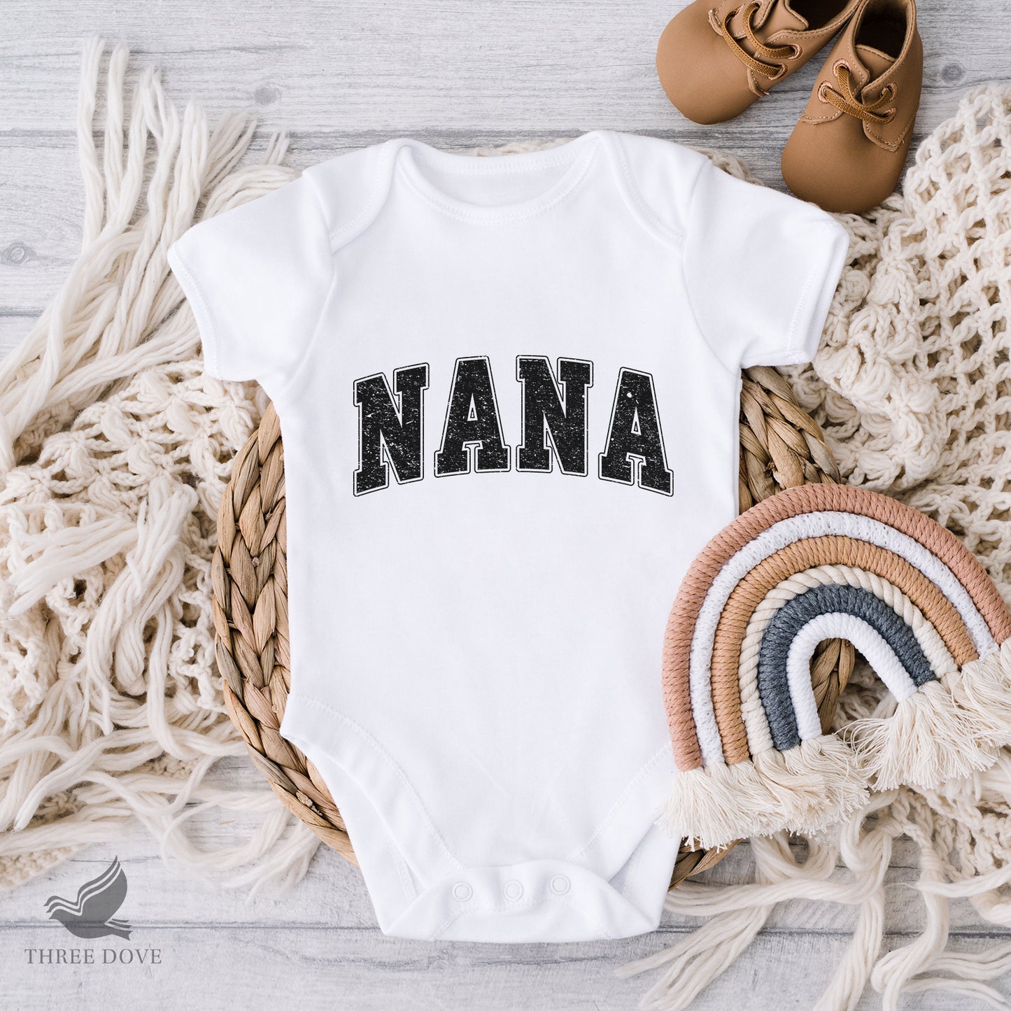 retro nana varsity sublimation png