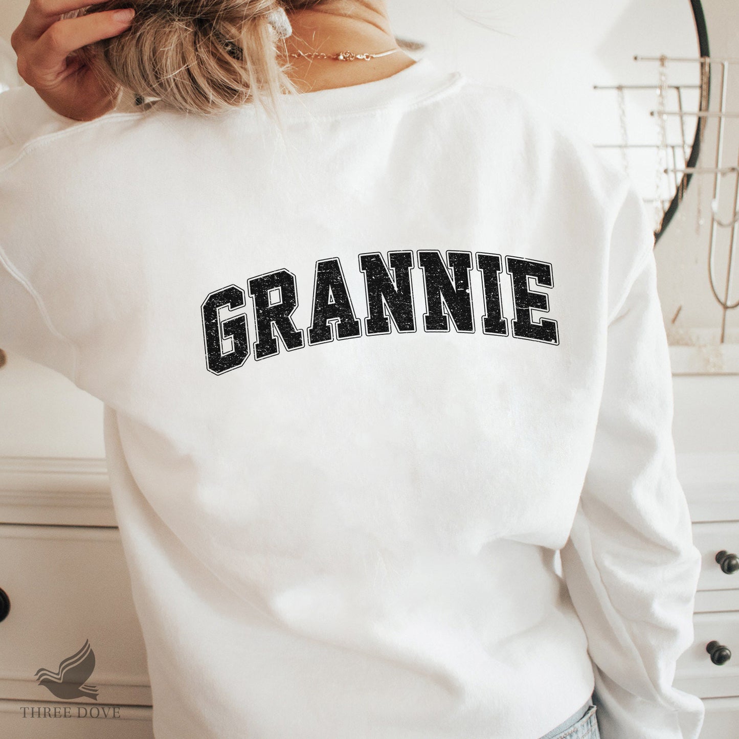 retro grannie varsity sublimation png