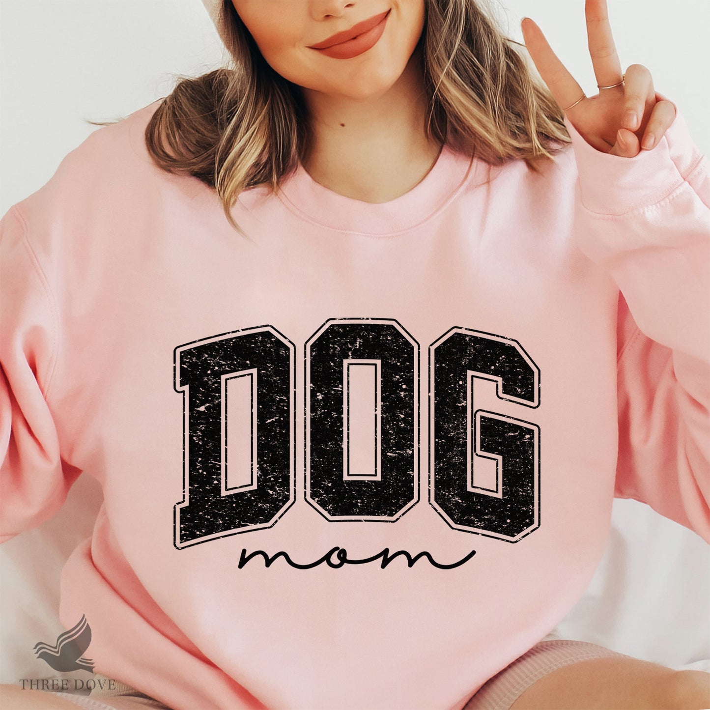 retro dog mom varsity sublimation png