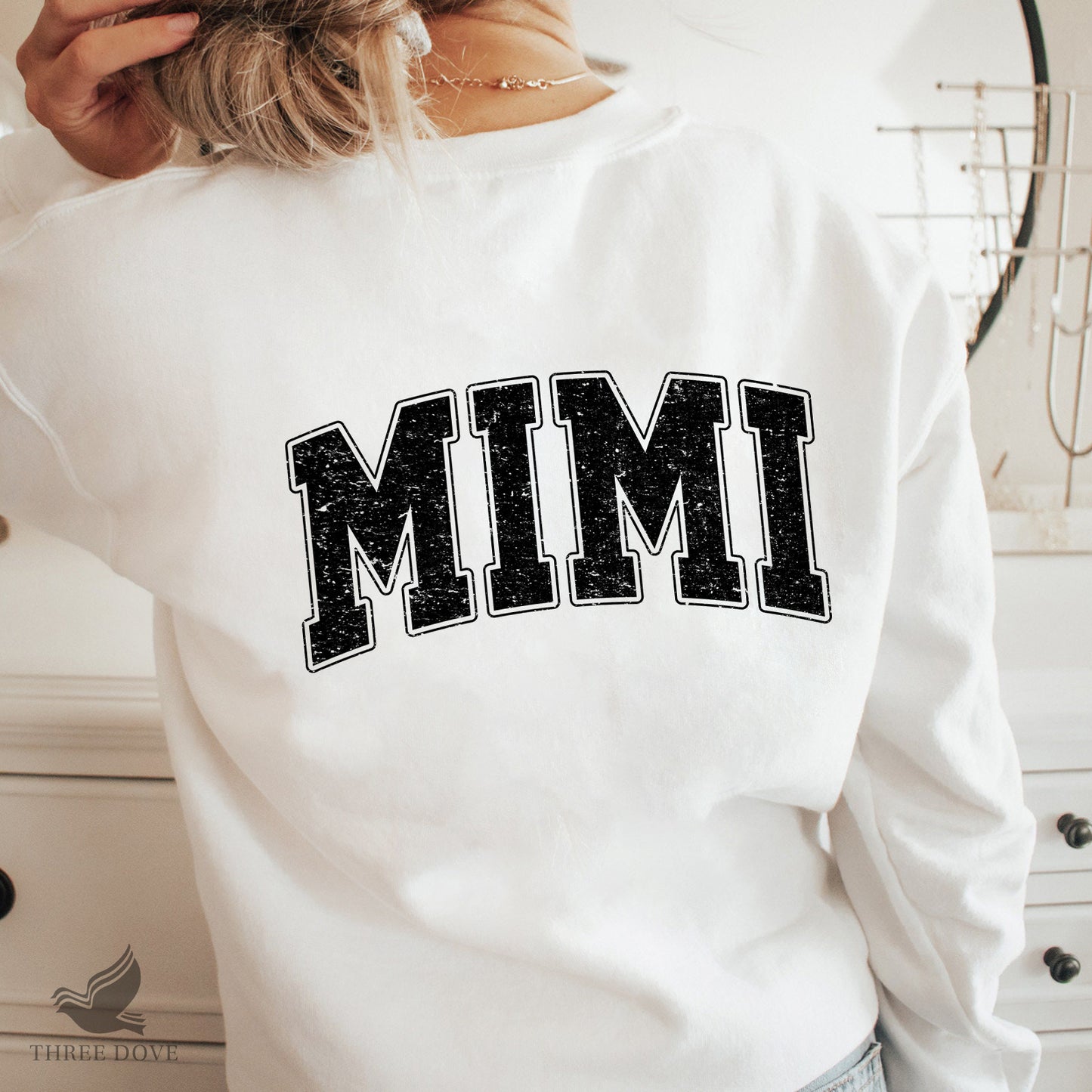 retro mimi varsity sublimation png