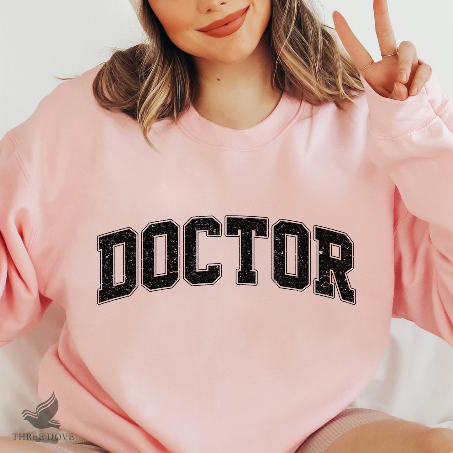 retro doctor varsity sublimation png