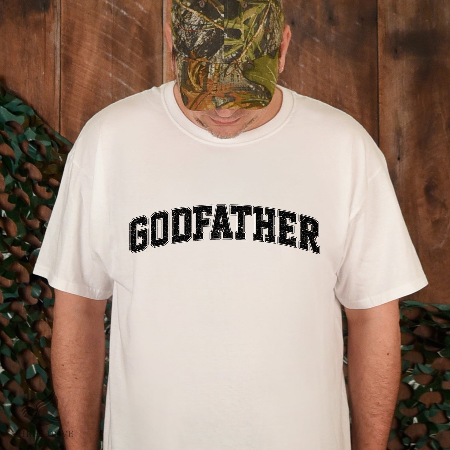 retro godfather varsity sublimation png