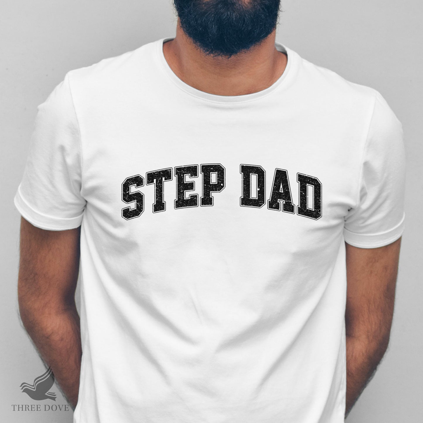 retro step dad varsity sublimation png