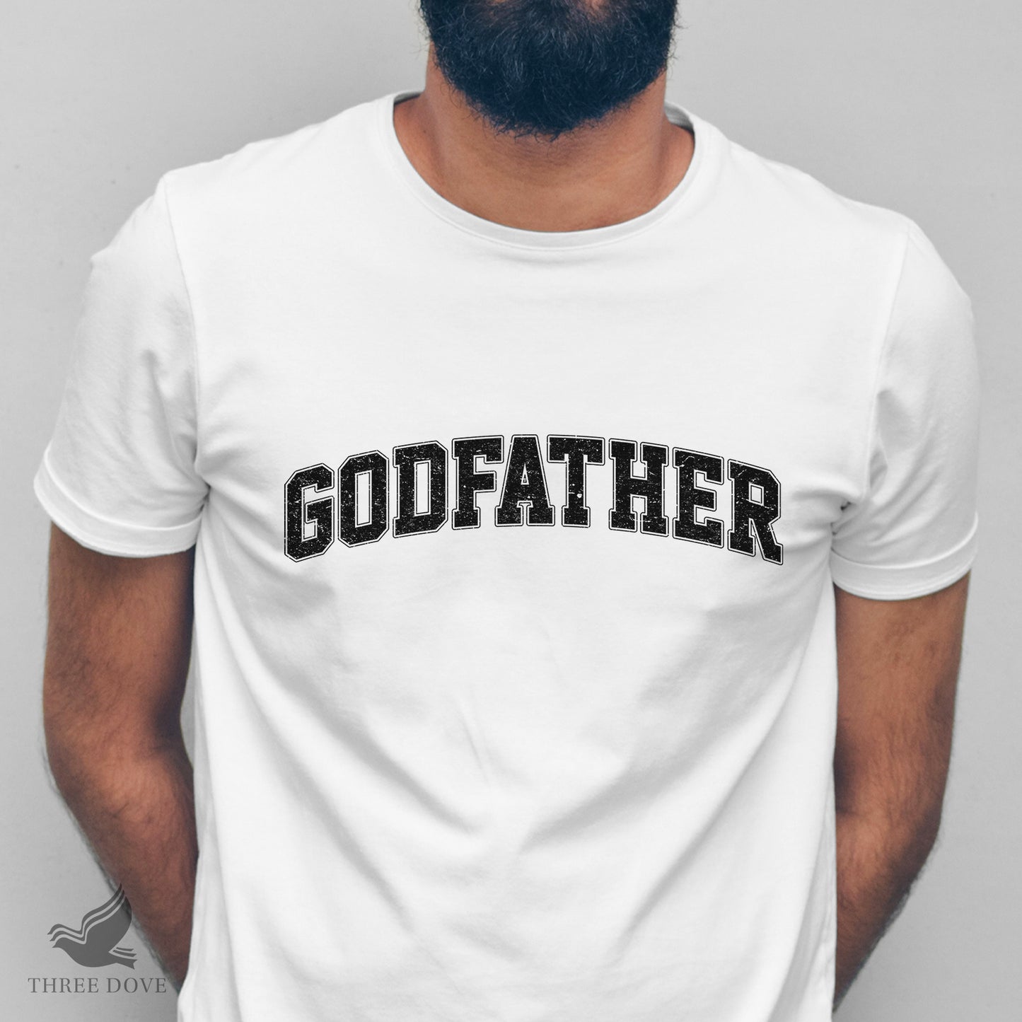 retro godfather varsity sublimation png