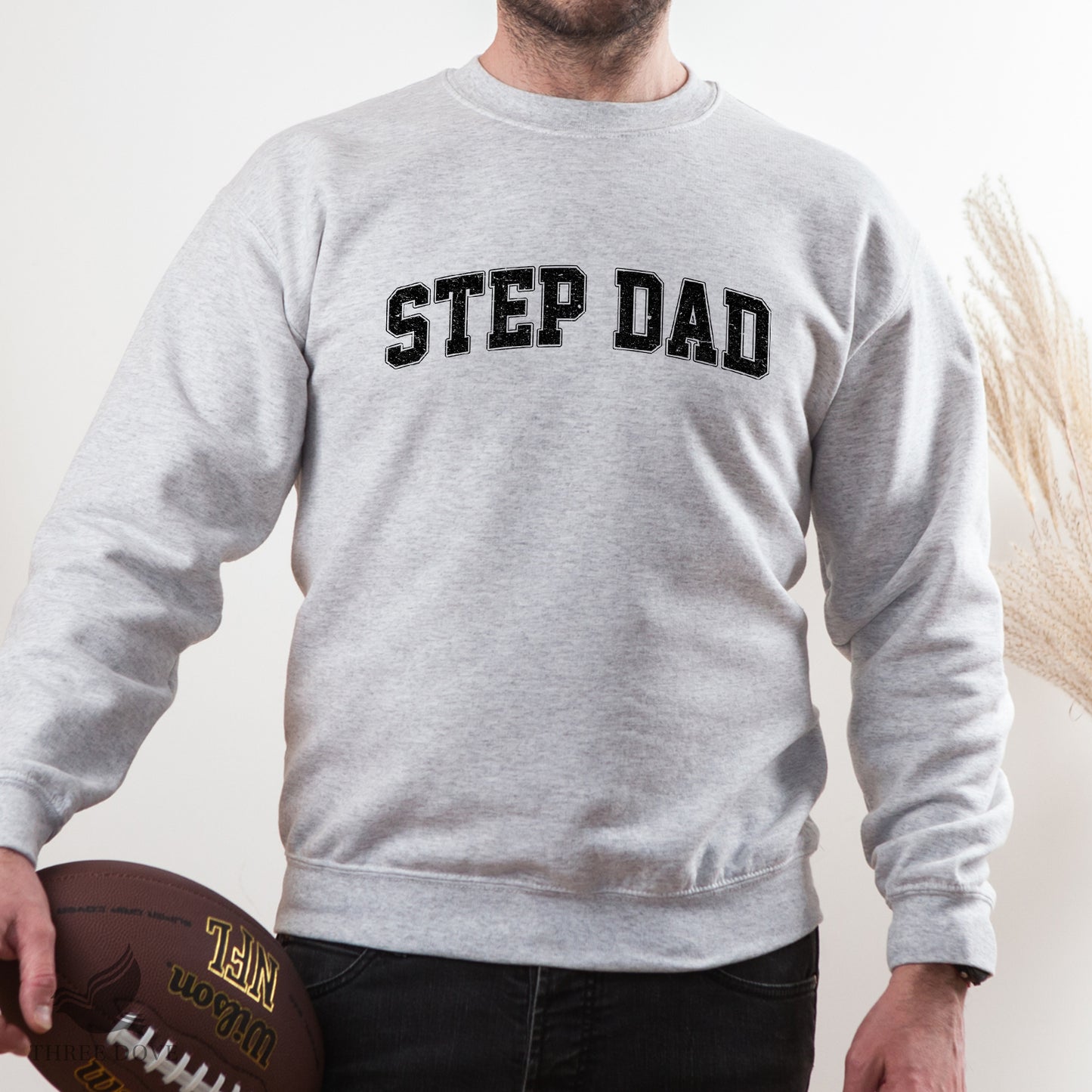 retro step dad varsity sublimation png