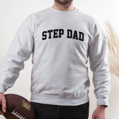 Retro Step Dad Varsity Sublimation PNG