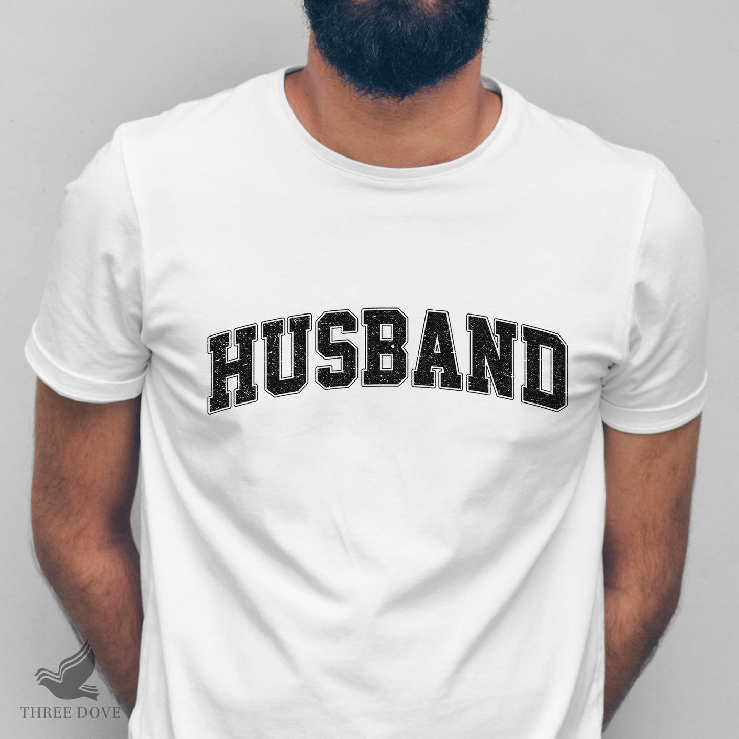 retro husband varsity sublimation png