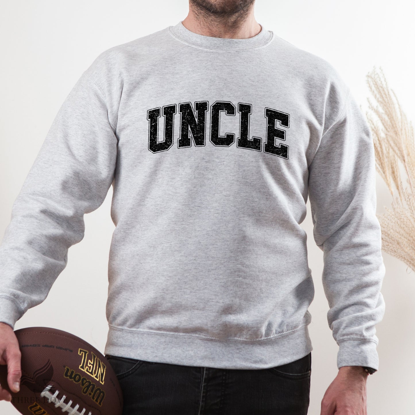 retro uncle varsity sublimation png