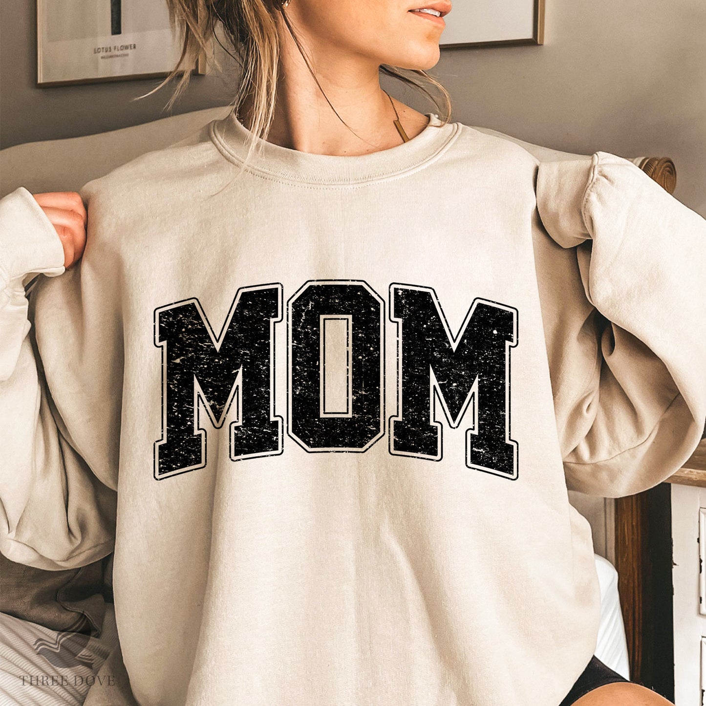 mom varsity sublimation png